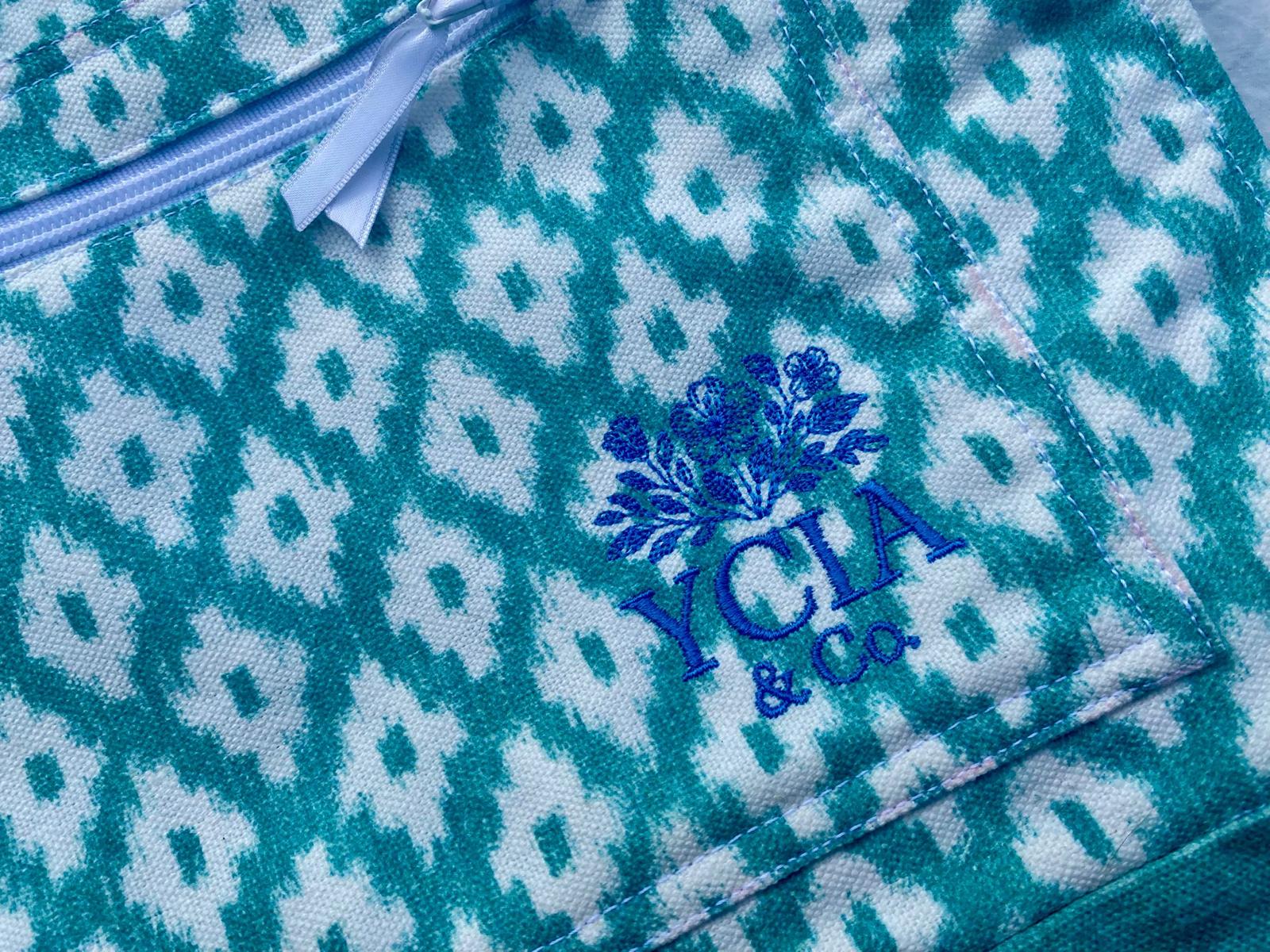Bolso Tote Ikat Mar
