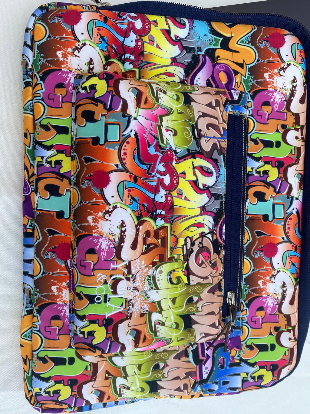 Funda para Ordenador Portátil con Estampado Graffiti Multicolor